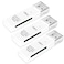 Wansurs USB SD Card Reader for PC Micro SD Card to USB Adapter Card Reader for Camera Memory Card Reader Card Reader for Laptop 3 Pack USB20 White