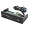 Zopsc Internal USB 20 Card Reader Computer Front Panel for 525 Inch Drive Bay Supports M2 MS XD CF TF Card