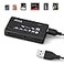 Wansurs Micro SD Card Reader 6 in 1 Memory Card Reader for SDMicro SDCFXDMS ProM2 Card Compatible with Win781011