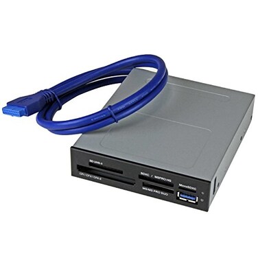 StarTech.com StarTechcom USB 30 Internal MultiCard Reader with UHSII Support SecureDigitalMicro SDMemory StickCompact Flash Memory Card Reader TAA 35FCREADBU3