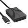 SABRENT USB TypeC Card Reader DualSlot UHSII SDXC and microSDXC SD 40 CRCSDM