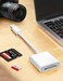 ChiaoPio Trail Camera USB C SD Card Reader 2 in 1 USBC to Memory Card Adapter with SD MicroSD DualSlot Compatible with iPhone 15 iPad Mac MacBook ProAirMini Samsung Android Laptop