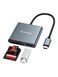 Dockteck SD Card Reader Adapter 312MBs SD40 Super Speed USB31 SDTF Card Reader 3Slot USBC to SDMicro SDUSB A Memory Card Reader for UHS&nbsp;SDMicro SDSDHCSDXCMMC with OTG for PlugPlay
