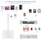 RRSITIAU SD Card Reader 4 in 1 USB C to SDTFCFMS Card Reader with USB to USB C Adapter Memroy Card Reader for iPhone 171615 Pro Max iPad Pro MacBook ProAir iMac M4M3M2 Android PhoneTablet PC White