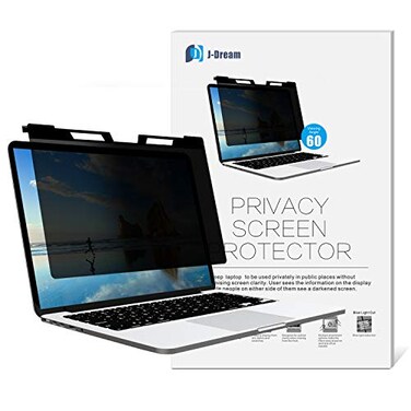 J J-Dream J JDream Hanging 14 Inch Laptop Privacy Screen Blue Light Screen Protector Anti Glare AntiScratch Laptop Privacy Screen Shield 14 Inch 169 Aspect Ratio