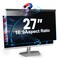 VERPONITY Magnetic Computer Privacy Screen 27 Inch Aesthetic Hanging Privacy Screen for Computer Monitor with AntiBlue Light Coating Removable PVC Magnetic Attachment Computer Monitor Privacy