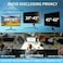 J J-Dream J JDream 2 Pack 24 Inch Privacy Screen for Computer Monitor Blue Light Screen Protector Anti Glare AntiScratch Monitor Privacy Shield Screen 24 Inch 169 Aspect Ratio