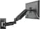 MOUNTUP Monitor Wall Mount for 1732 Inch Computer Screen Wall Mounted Arm Support 44176lbs Display Computer Monitor Arm VESA Bracket for VESA 75x75mm and 100x100mm Black