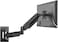 MOUNTUP Monitor Wall Mount for 1732 Inch Computer Screen Wall Mounted Arm Support 44176lbs Display Computer Monitor Arm VESA Bracket for VESA 75x75mm and 100x100mm Black