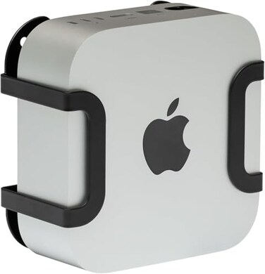 HIDEit Mounts Mac Mini M4 Mount Under Desk VESA Monitor Mount for Mac Mini Designed for Proper Airflow Includes Hardware