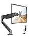 Bracwiser Monitor Mount 1735 Inch Adjustable Gas Spring Desk Mount Stand Hold up to 2425lbs with ClampGrommet Mounting Base MD82
