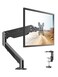 Bracwiser Monitor Mount 1735 Inch Adjustable Gas Spring Desk Mount Stand Hold up to 2425lbs with ClampGrommet Mounting Base MD82
