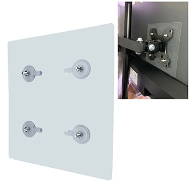 NOBER VESA Mount Adapter Bracket Kit NonVESA Mounting Universal for 75 VESA Monitor Arm Compatible