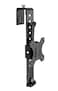 Mount-It! MountIt Black Office Cubicle Monitor Mount Bracket VESA Hanger Attachment Adjustable Clamp for 17 to 32 inch Screen Hook Supports up to 176 lbs