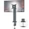 HEMUDU Single Desk Monitor Arm Mount Stand Fit for 13 inch to 32 inch Flat Curved Computer Screen with Swivel Height Adjustable RotationHolds up to 77lbs Black