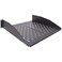NavePoint 2U 19Inch Universal Vented Rack Mount Cantilever Server Cabinet Shelf 14Inches Deep Black