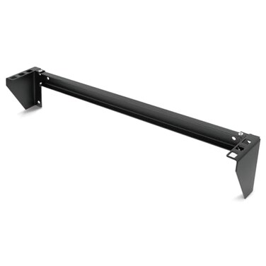 Tecmojo 1U Foldable Vertical Rack and Wall Mountable Patch Panel Bracket for 19 Server and Data Equipment