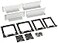 APC Standard UPS Rack Mounting Kit Silver SRTRK3