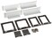 APC Standard UPS Rack Mounting Kit Silver SRTRK3