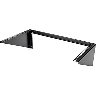 StarTech.com StarTechcom 6U Wall Mount Patch Panel Bracket 19 in Steel Vertical Mounting Bracket for Networking and Data Equipment TAA RK619WALLV
