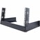 StarTech.com StarTechcom 2Post 4U Desktop Server Rack Small Open Frame 19in Computer Rack Compact Network Rack for AV Studio Data IT Equipment Free Standing TwoPost HomeOffice Rack RK4OD