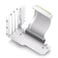 EZDIY-FAB EZDIYFAB Vertical GPU Mount with HighSpeed PCIE 40 Riser Cable Shield Series 115mm452in Flexible Extension 90 Degree Connector Only Compatible to FullOpened PCIe SlotsWhiteYIHPI3441