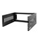 Tecmojo 4U Wall Mount Rack4U Rack 14 inch Depth19 Network Rack for Shallow Server and IT Equipment Network SwitchesPatch Panel Bracket110lbs50kg Weight CapacityBlack