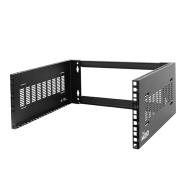 Tecmojo 4U Wall Mount Rack4U Rack 14 inch Depth19 Network Rack for Shallow Server and IT Equipment Network SwitchesPatch Panel Bracket110lbs50kg Weight CapacityBlack