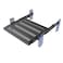 JINGCHENGMEI 1U Sliding Rack Shelf 4Post Vented Rack Mount Shelf 1417 Deep with Adjustable Mounting Depth 1522 for 19 Inch AVNetwork Equipment RackDisassembled Black 1522