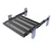 JINGCHENGMEI 1U Sliding Rack Shelf 4Post Vented Rack Mount Shelf 1417 Deep with Adjustable Mounting Depth 1522 for 19 Inch AVNetwork Equipment RackDisassembled Black 1522