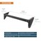 Tecmojo 2U Vertical Wall Mount RackFoldable Vertical Rack and Wall Mountable Patch Panel BracketServer Rack for 19 Rack Mount NetworkServer and Data Equipment