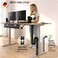 Ultimate Setup Under Desk Cable Management Vertebrae Perfect for Sit Stand Desk Wire Management Adjustable Length Flexible Cable Spine Black 133 cm