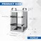GeeekPi DeskPi RackMate TT Mini Server Cabinet for Mini PC Network Servers Audio and Video Equipment