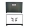 wzqrps Replacement Laptop LCD Cover Back Rear Top Lid with Front Bezel Hinges for MSI GE75 GP75 GR75 GL75 Raider 8SG 8SF 8RE 8RF MS17E1 E2 MS17E4 MS17E7 3077E2A211Y311 3077E2A213Y 3077E2A213 Black