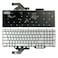GinTai RGB Laptops Keyboard Backlit US Replacement for Dell M17 R2 M17 R3 C5VV3 0C5VV3 PK132VQ2F01 RGB White