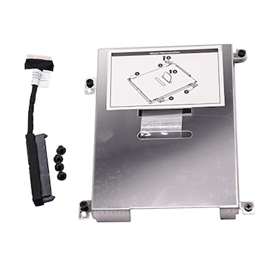 BestParts Hard Drive Hardware Kit Secondary HDD Caddy Bracket wScrews Cable Replacement for HP ZBOOK 17 G3 G4 848351001 NOT for G1 G2