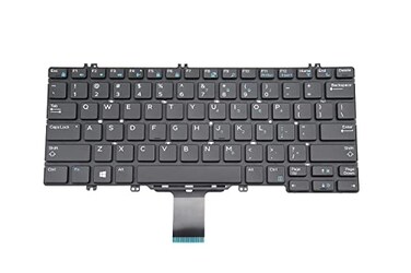 E-USZeeGaa Replacement Laptop No Backlight Keyboard for DELL Latitude 5280 5288 5290 5289 7280 7290 7389 2 in1 E5280 E7280 E7380