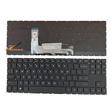 Siakoocty US Layout Backlit Keyboard for HP OMEN 15 Keyboard x 1 USB Connectivity Compatible with TPNQ238 TPNQ236 TPNQ265 TPNQ267 etc