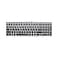 Abakoo New Backlit Laptop Keyboard Replacement for HP ProBook 650 G4 655 G4 650 G5 655 G5 with Pointer Silver Frame US L09595001 L09593001 603780134101 6037B0134201