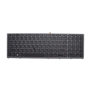 Abakoo New Replacement Keyboard for HP Zbook 15 G3 G4 Zbook 17 G3 G4 Backlit Pointer US 848311001 PK131C31A00