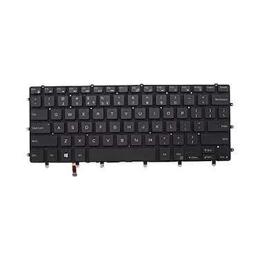 Abakoo New Keyboard Replacement for Inspiron 15 7000 157558 157568 XPS 15 9550 9560 9570 Precision 5510 m5510 5520 5530 NSKLV0BW us Backlit Black