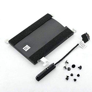 DEVMO SATA Hard Drive Cable Connector25 HDD Caddy Bracket Caddy Screws Compatible with Dell Latitude 5500 5501 5502 5505 and Dell Precision 3540 3541 3542 3550 3551