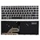 SUNMALL Replacement Backlit Keyboard Compatible with HP ProBook 430 G5 440 G5 445 G5 640 G4 645 G4 640 G5 with Silver Frame Backlight No Pointer L09546001 L00735001