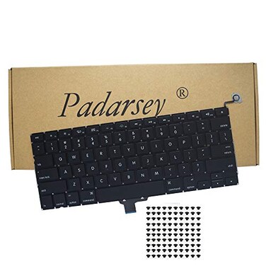Padarsey New Laptop Replacement Keyboard Compatible for MacBook Pro 13inch A1278 2008 2009 2010 2011 2012 2013 2014 2015 Year with 80Pce Keyboard Screws