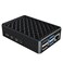 Miuzei Case for Raspberry Pi 4 Aluminum Case Passive Cooling Metal Case Enclosure Housing with Heatsink Cooler Compatible with Raspberry Pi 4 Model B