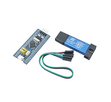 initeq STM32 ARM STM32F103C8T6 Blue Pill Minimum System Development Board with STLink V2 USB Programmer 1Pack STLink V2