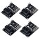MakerFocus Makerfire 4pcs NRF24L01 Breakout Adapter with onboard 33V Regulator for NRF24L01 Wireless Module