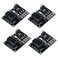 MakerFocus Makerfire 4pcs NRF24L01 Breakout Adapter with onboard 33V Regulator for NRF24L01 Wireless Module