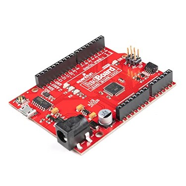 SparkFun RedBoard Qwiic ATMega328P Compatible with Arduino Board wQwiic Connector and CH340C SerialUSB Converter IC Breadboardable R3 Footprint microcontroller Improved Reset Button