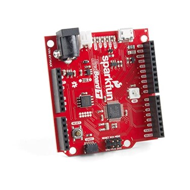 SparkFun RedBoard Turbo SAMD21 Development Board Powerful microcontroller Qwiic Connect System Integrated Regulated LiPo Charger Compatible with Arduino MicroB USB Interface Power UF2 bootloader